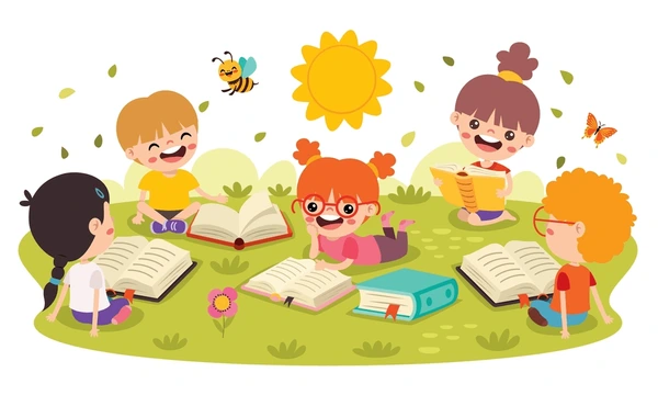 cartoon-image-of-child-reading-book